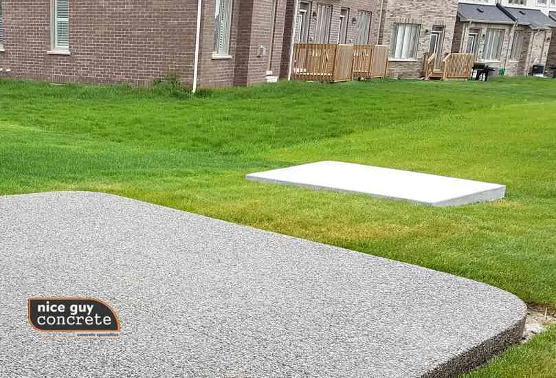 Premium Concrete Hot Tub Pads by Nice Guy Concrete