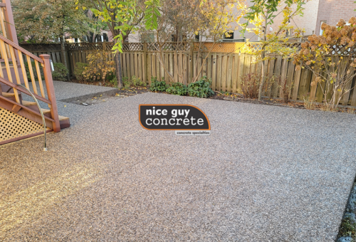 Exposed Aggregate Patio