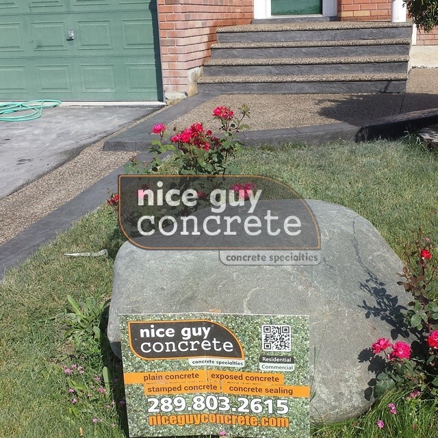 Professional concrete driveway Guelph Nice Guy Concrete