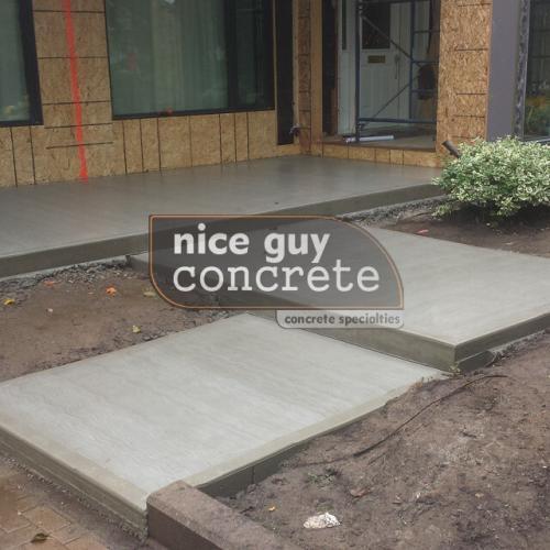 Plain Concrete Patio